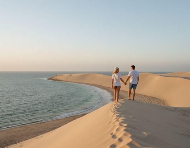 From Doha: Inland Sea Desert Safari with All Activities