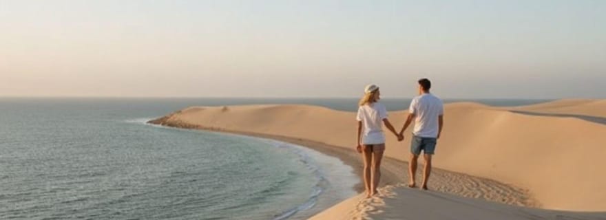 Au départ de Doha : Safari dans le désert de la mer intérieure avec toutes les activités