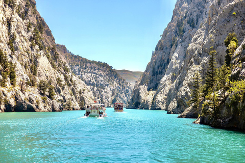 Green Canyon From Side With Lunch And Soft Drinks