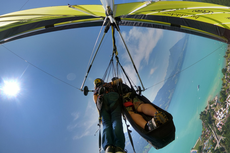 Interlaken: Tandem Hang Gliding Flight over Alps & Lakes