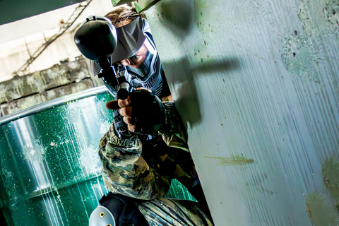 Bratislava: Private Indoor Paintball Game with Beer