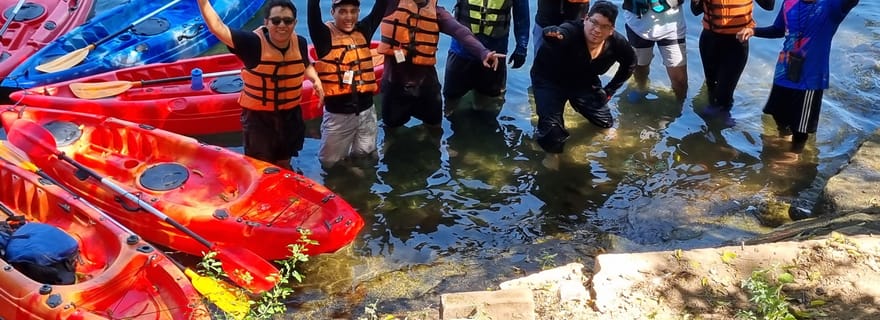 Ilopango : Excursion d'un week-end en kayak sur le lac Ilopango