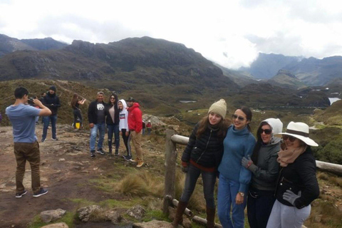 Cuenca: Excursión de un día al Parque Nacional de Cajas y Dos Chorreras