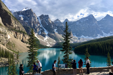 Z Banff: Transfer do Lake Louise i Moraine Lake.