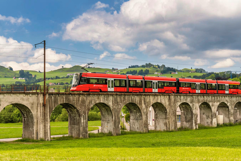 Train to Abbey Library & Appenzell: Culture, Cheese & Views Including all Tickets