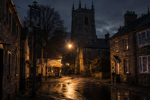 From York: Private Haunted Yorkshire After Dark Tour