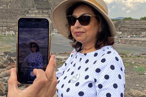 Visite guidée du CDMX : Teotihuacan, Guadalupe et la ville mexicaine de Tlatelolco.