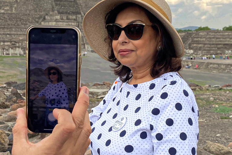 Visite guidée du CDMX : Teotihuacan, Guadalupe et la ville mexicaine de Tlatelolco.
