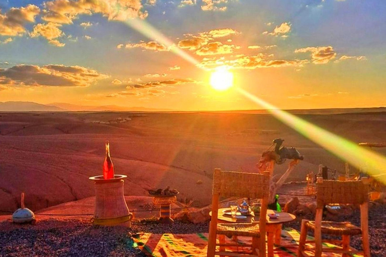 Marrakech: Abendessen und Quadbike Wüste Agafay Stars &amp; Showalles inklusive