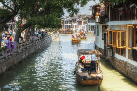 2 Day Private Shanghai Skyline to Watertown &amp; Suzhou GardenWith All admissions