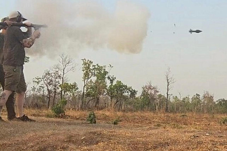 Camboya Campos de tiro Phnom Penh dentro de Vídeo 4 cámaras