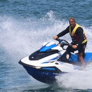 Valencia: Excursión en moto de agua + paddle surf