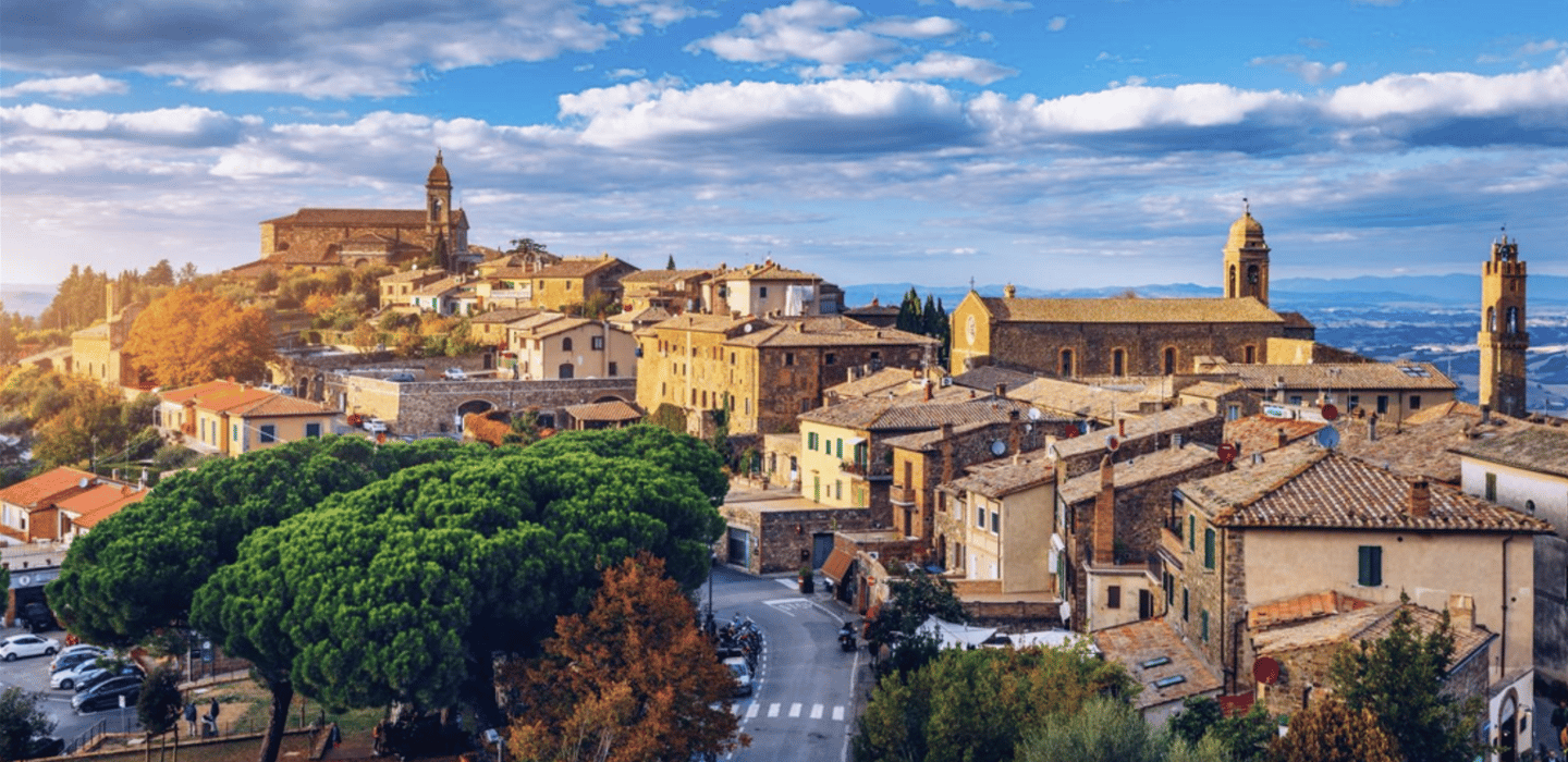 Von Florenz: Montepulciano, Pienza und Montalcino