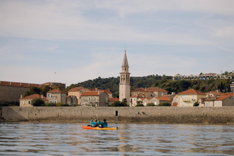Budva: Winter Sea Kayak Tour to Caves & St Nicholas Island