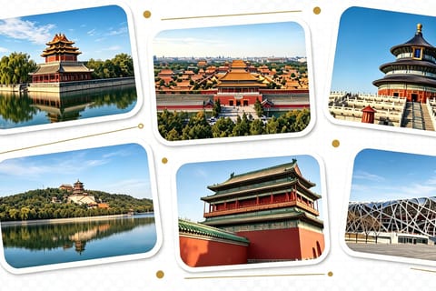 Beijing: 10 Mustsee Landmarks & Viewpoints Tour wPeking Duck