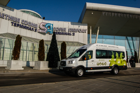 Borovets: Traslado compartido con salida fija al aeropuerto de Sofía