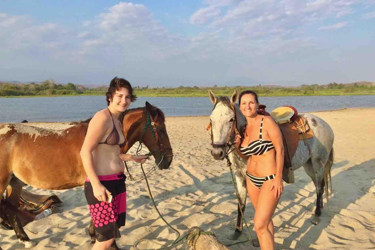From Huatulco: Beach Horseback Riding Experience Regular Beach Horseback Riding Tour (2 hours)