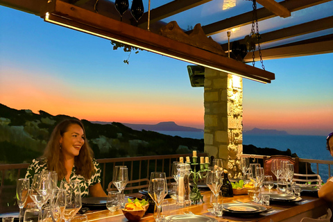 Crete: Unique Wine & Food Experience Inside a Cretan Gorge