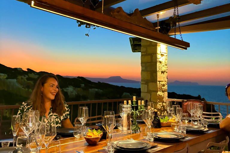 Crete: Unique Wine & Food Experience Inside a Cretan Gorge