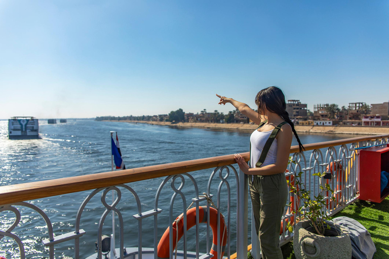 Egipto de lujo en 6 días: pirámides, crucero por el Nilo y globo aerostáticoLujo: hoteles de 5 estrellas y cruceros