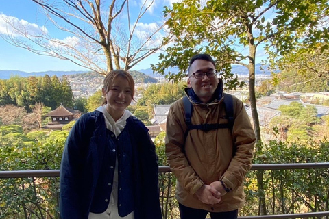E-Bike Tour in Kyoto with Asuka, Japanese graduate student