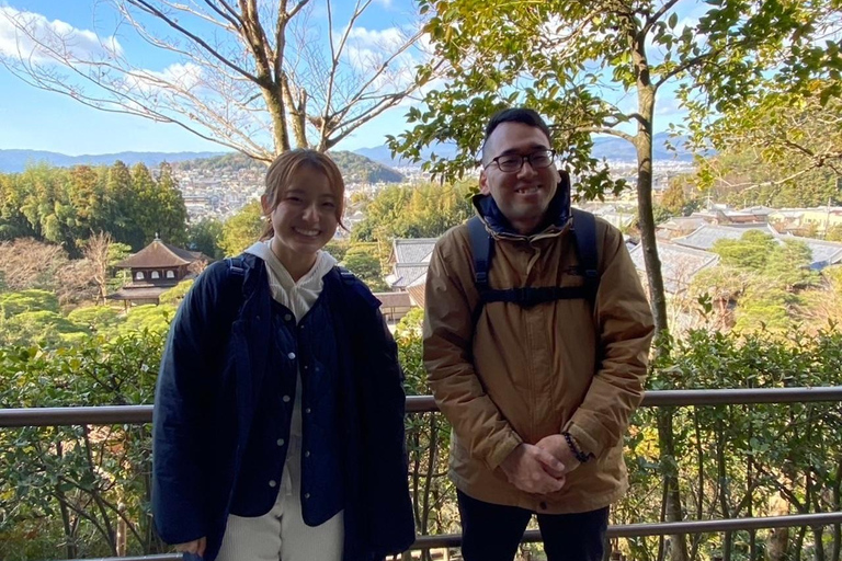 E-Bike Tour in Kyoto with Asuka, Japanese graduate student