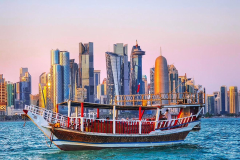 Doha: Guided City Tour With All Attractions, Pickup/Drop-Off Group City Tour