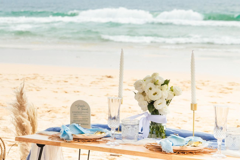 Romantic Sunset Picnic on Phuket Beach