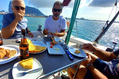 Paseo en velero por la Bahia Gibraltar,Ships,Dolphin spotting Tapas Drinks