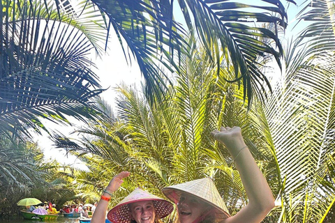 Hoi An: Clase de Cocina en la Selva de Coco con Visita al Mercado