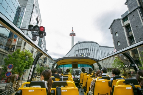 Kioto: bilet na autobus wycieczkowy wskakuj/wyskakujBilet jednodniowy