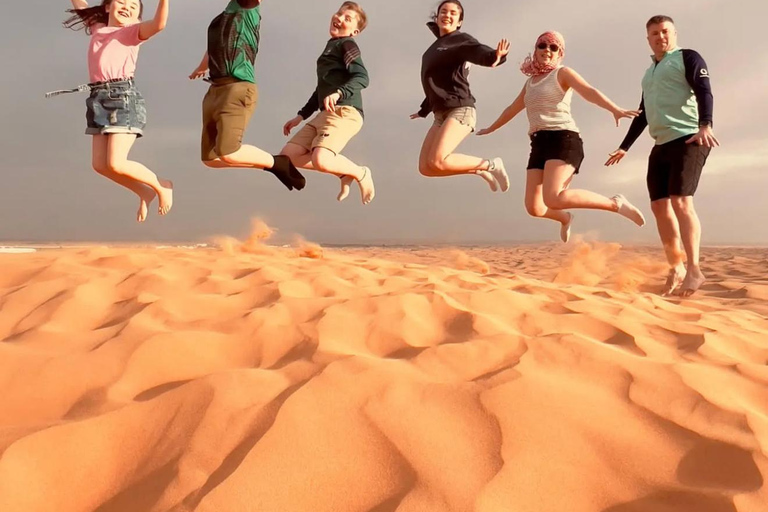 Doha :Desert Safari With Quad Bike, Camel Ride, SandBoarding