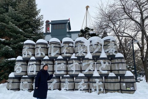 Hokkaido: Sapporo Beer Museum Tour & Local Life Walk