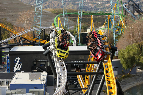 Los Angeles: Six Flags Magic Mountain Any-Day Entry Ticket Six Flags: Magic Mountain Good Any Day Ticket