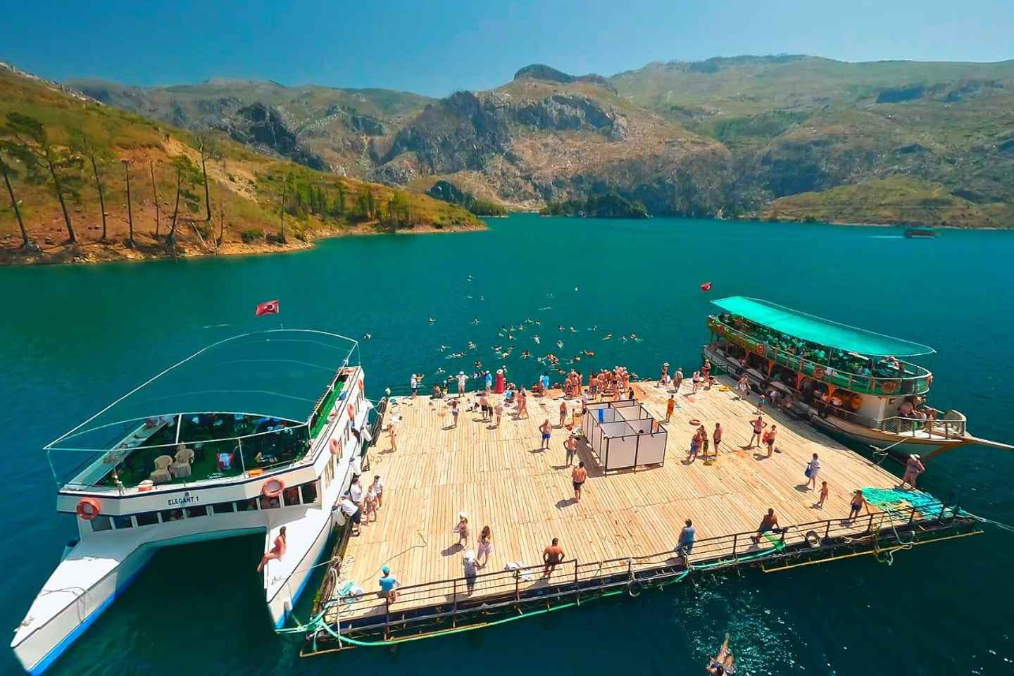 Antalya: Green Canyon Boat Trip with Lunch & Soft Drinks