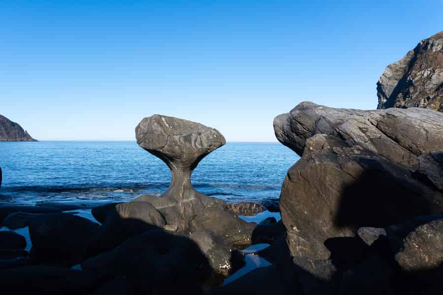 Måløy: Kannesteinen und Buntes Dorf Tour. Foto: GetYourGuide Måløy: Kannesteinen und Buntes Dorf Tour. Foto: GetYourGuide
