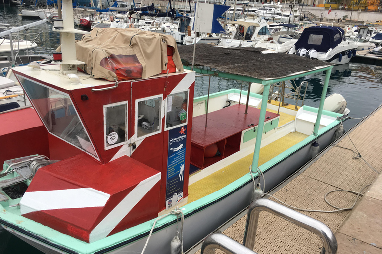 Nice : Excursion en mer VIP avec plongée en apnée et découverte de la plongée sous-marine