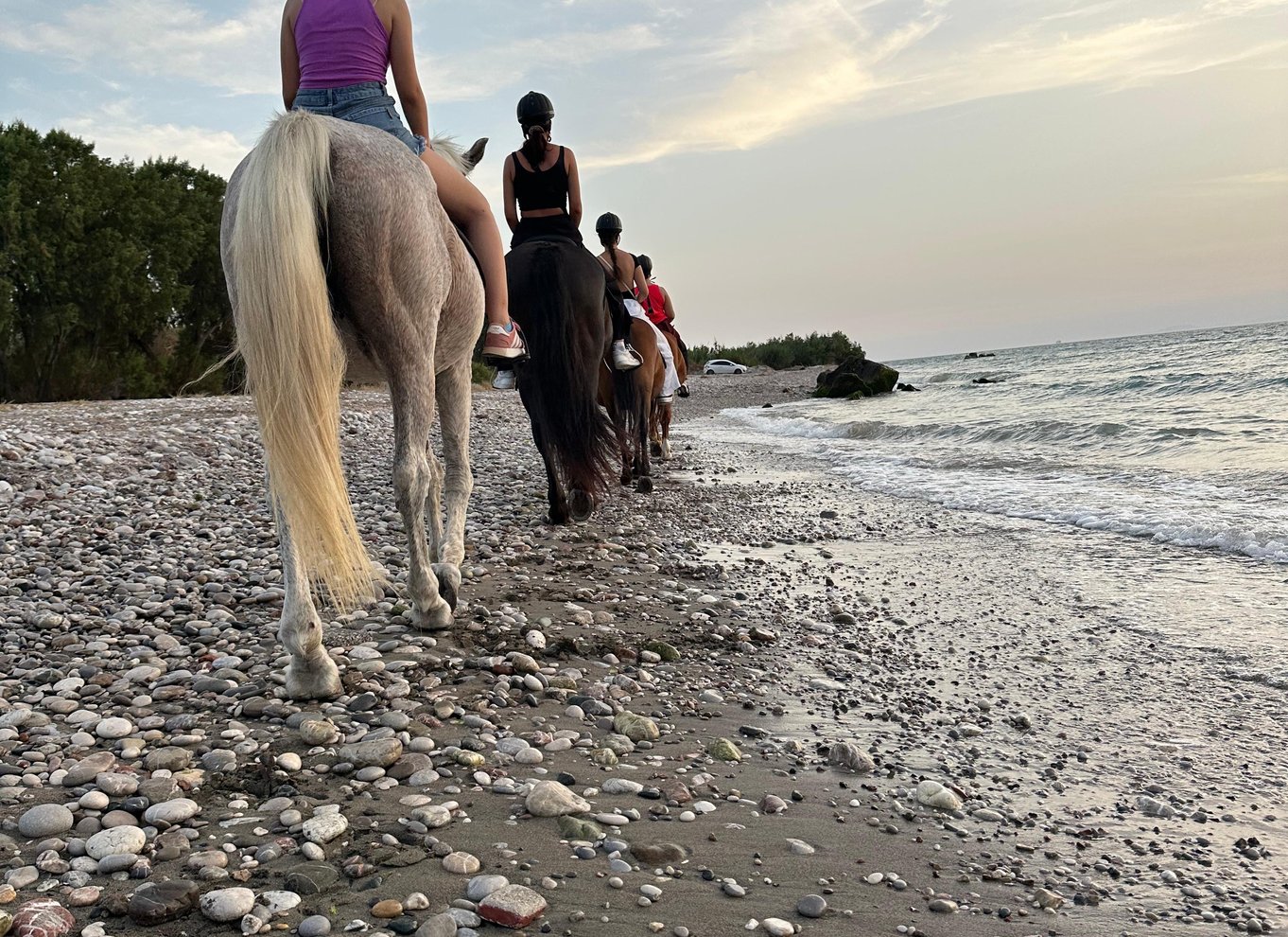Rhodos: Ridetur på hesteryg med digitale fotos