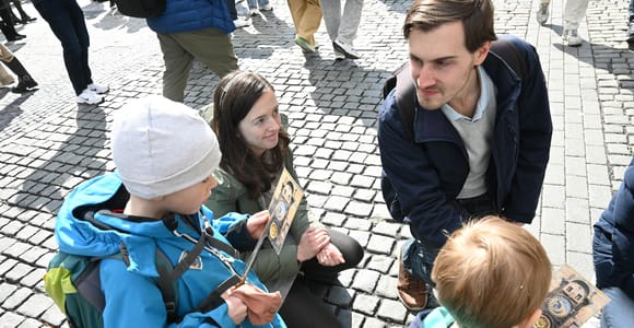 Private city tours for families in Prague