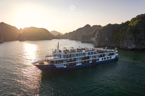 Vanuit Ninh Binh: Luxe Erina Lan Ha Bay Cruise 2-3 Dagen ReisErina 3 Dagen 2 Nacht