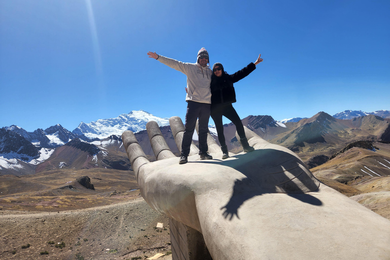 From Cusco: Full Day tour to Rainbow mountain and Red Valley