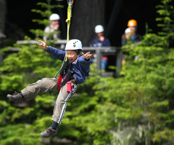 Whistler Zipline-upplevelse: Ziptrek Björn-tur