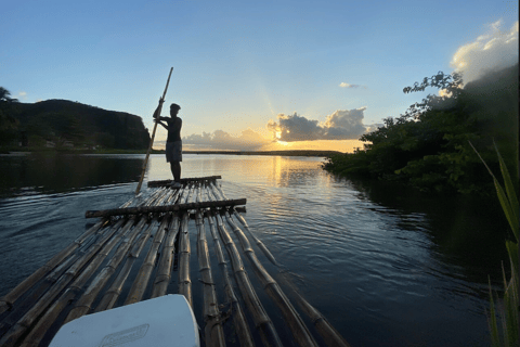 Saint Lucia Bamboo Rafting + Rum Distillery Experience Saint Lucia Bamboo Rafting+Rum Making Experience