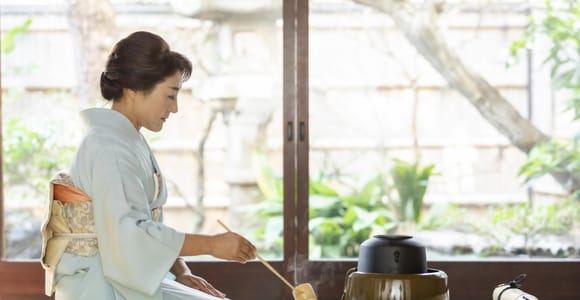 Kyoto: Tea Ceremony in 100-year-old Kyo-Machiya Townhouse