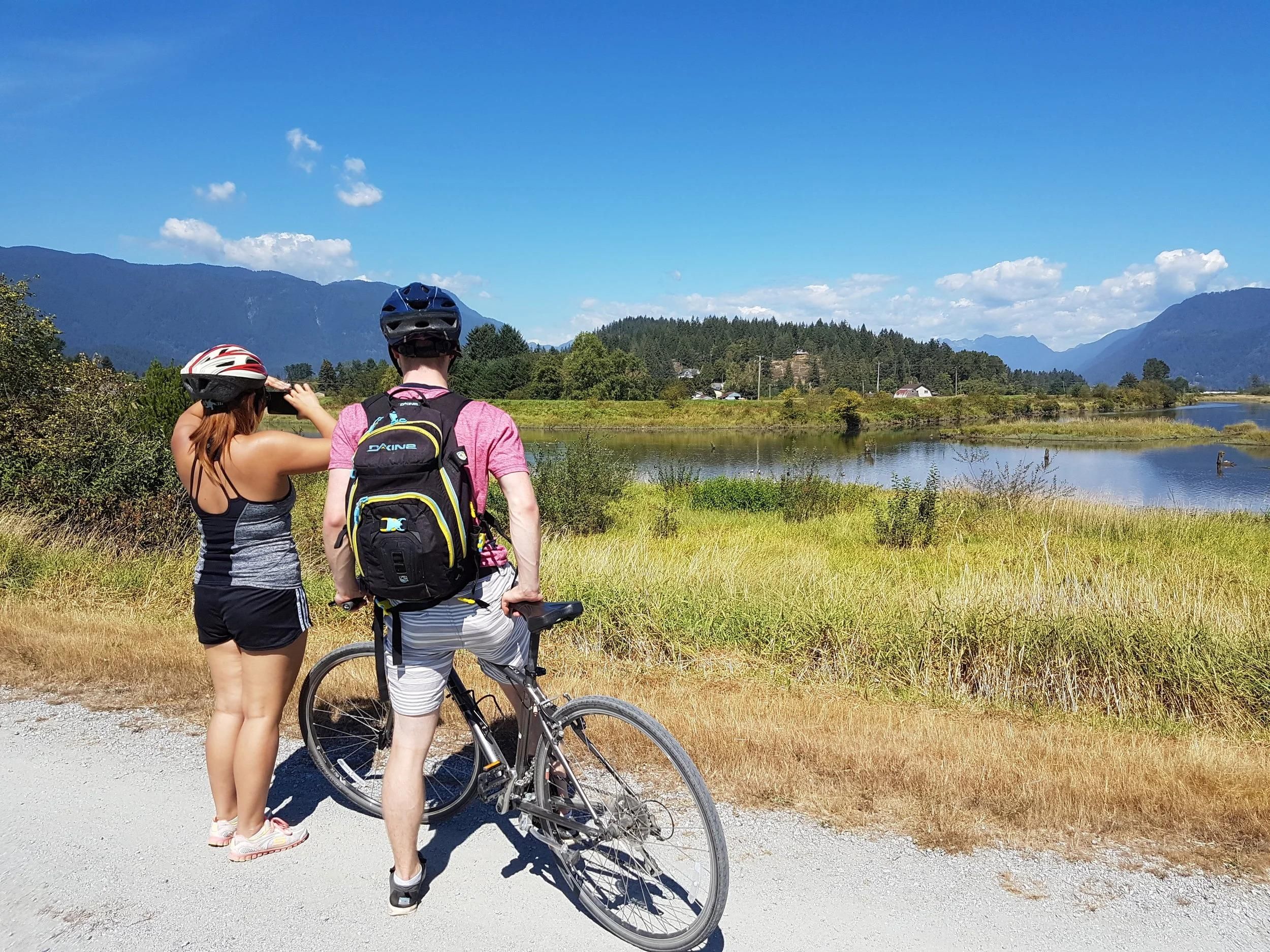 Vancouver: Lynn Canyon Park Wanderung & Pitt Meadows Radtour