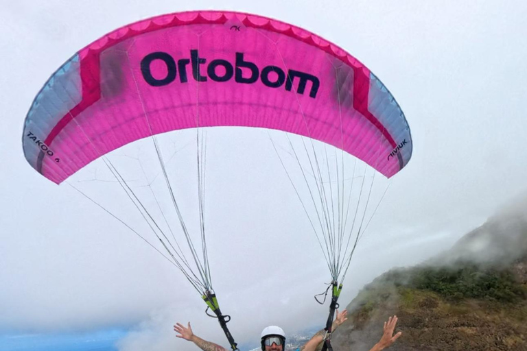 Rio de Janeiro: Tandem Paragliding Flight with Photos and Video Hang gliding flight