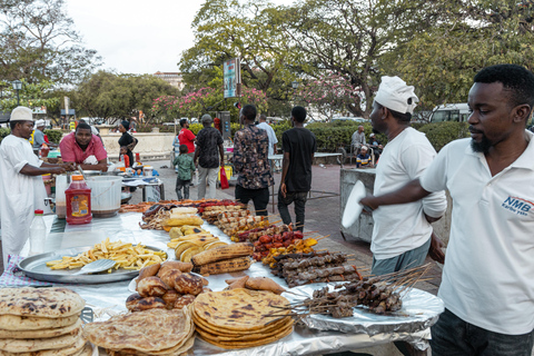 Rundgang über den Foodtour-Markt in Stone Town mit Transfer