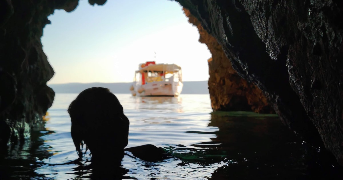 Gita In Barca Alla Baia Di Kru Ija Alla Grotta Blu E Alla Spiaggia D