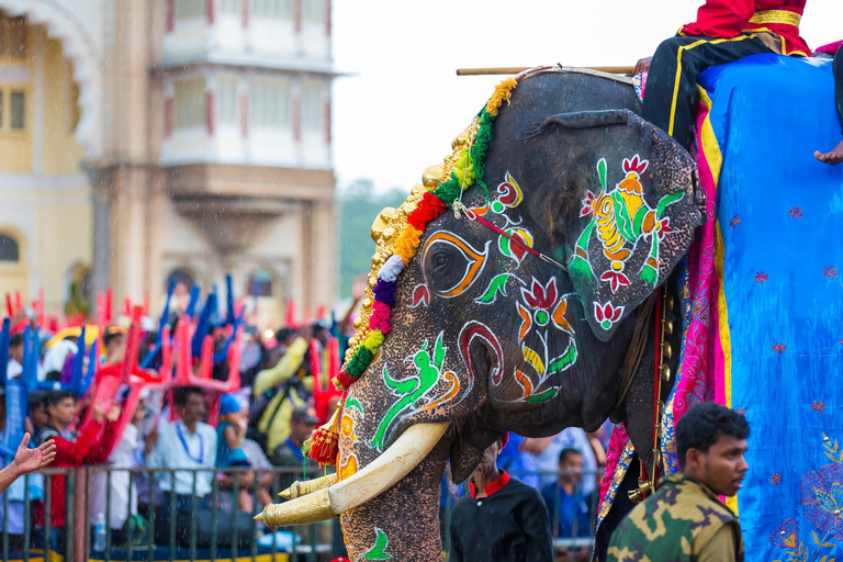 De Bangalore: Tour particular de um dia a Mysore com almoço e serviço de busca