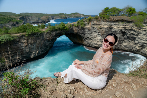 Nusa Penida: Ganztägiges Schnorcheln mit Manta-Rochen am Manta PointSchnorcheln und Westland Tour (Treffpunkt - Penida Port)